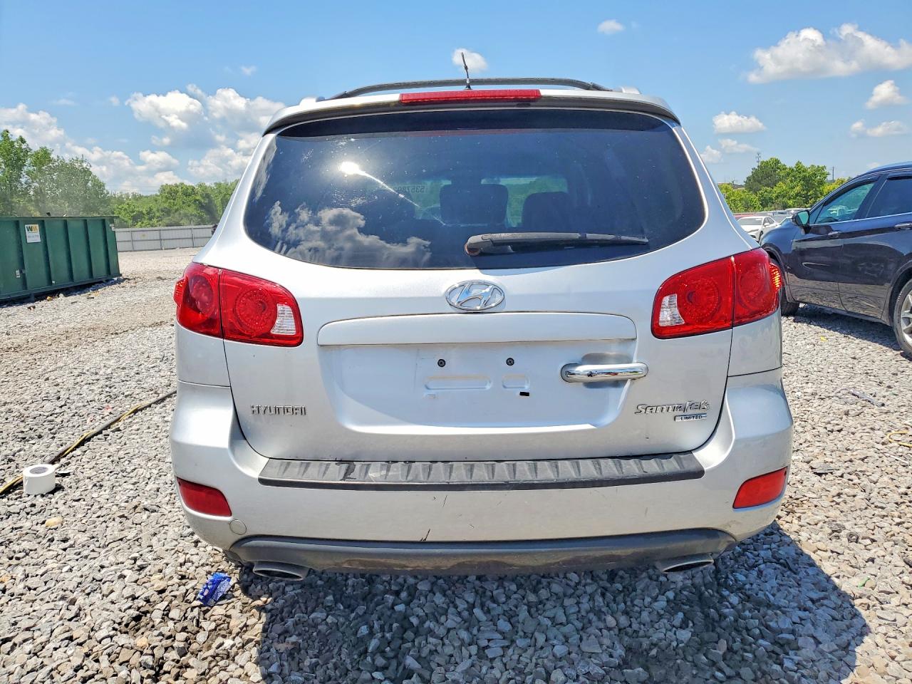 2008 Hyundai Santa Fe Se Silver vin: 5NMSH13E08H186410