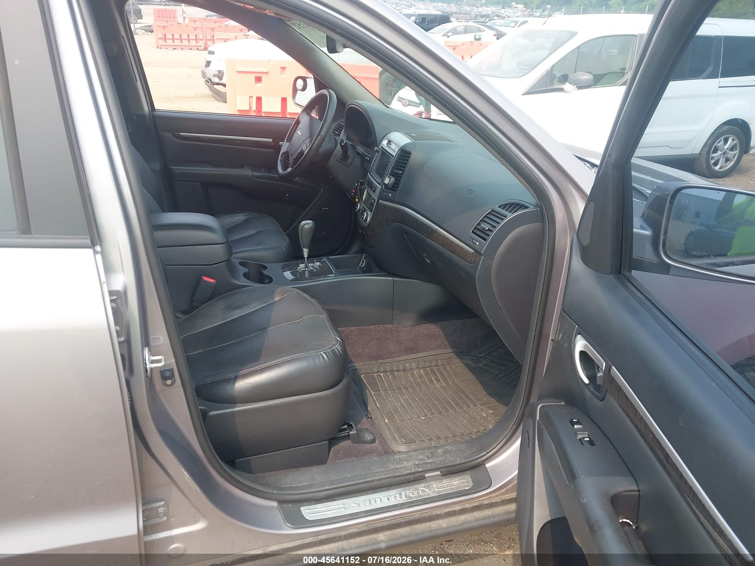 2008 Hyundai Santa Fe Limited/se Серебряный vin: 5NMSH13E08H222340