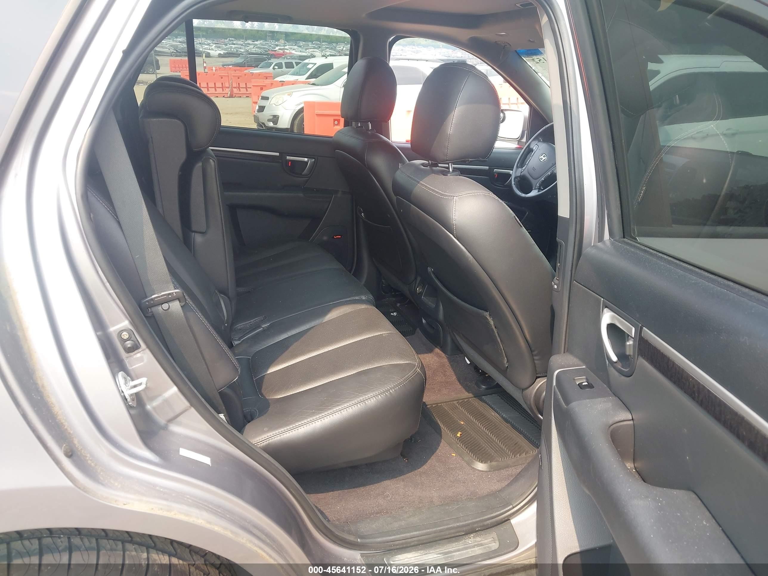 2008 Hyundai Santa Fe Limited/se Серебряный vin: 5NMSH13E08H222340