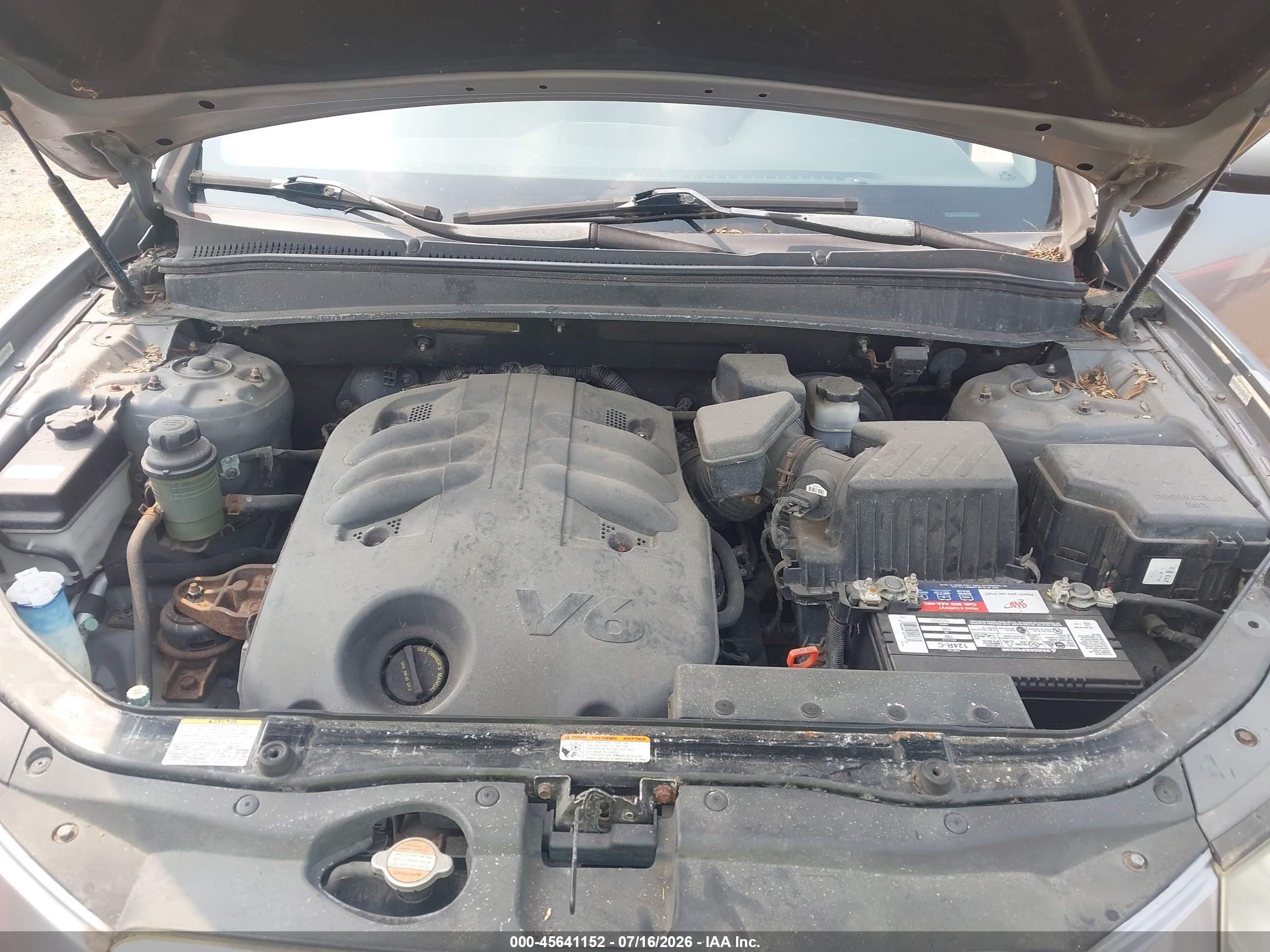 2008 Hyundai Santa Fe Limited/se Серебряный vin: 5NMSH13E08H222340