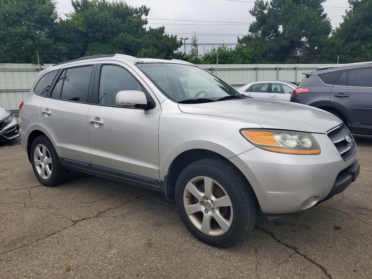 2009 Hyundai Santa Fe Limited Серебряный vin: 5NMSH13E09H253640