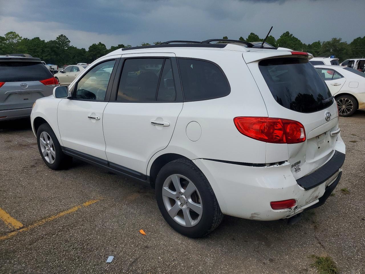 2009 Hyundai Santa Fe Limited White vin: 5NMSH13E09H281552