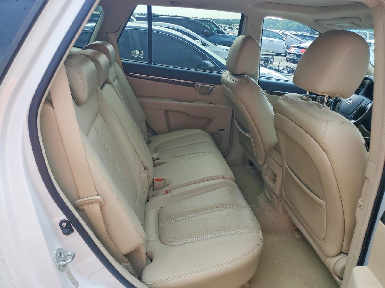 2009 Hyundai Santa Fe Limited White vin: 5NMSH13E09H281552