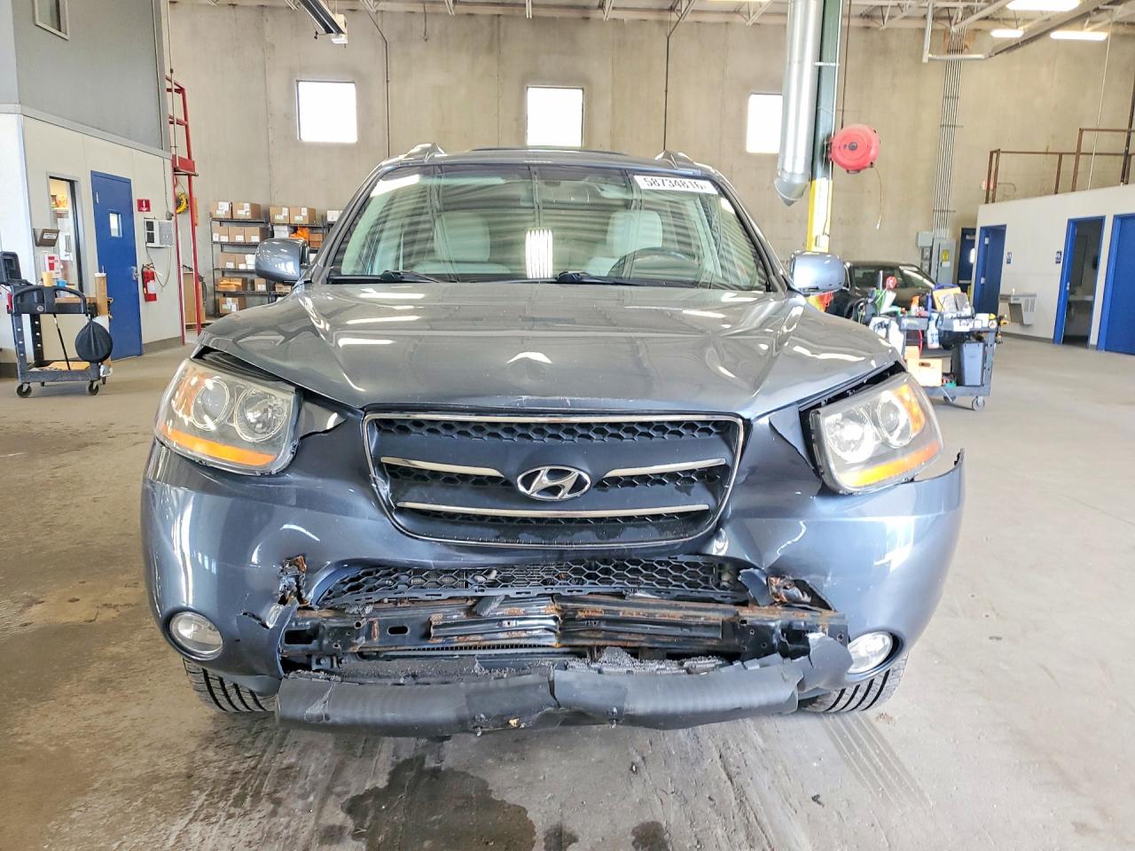 2009 Hyundai Santa Fe Limited Gray vin: 5NMSH13E09H324965