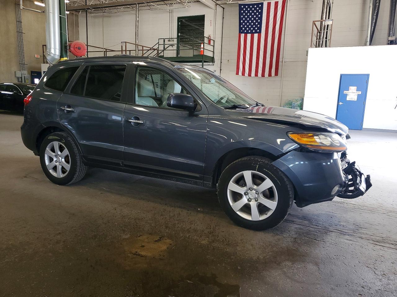 2009 Hyundai Santa Fe Limited Gray vin: 5NMSH13E09H324965