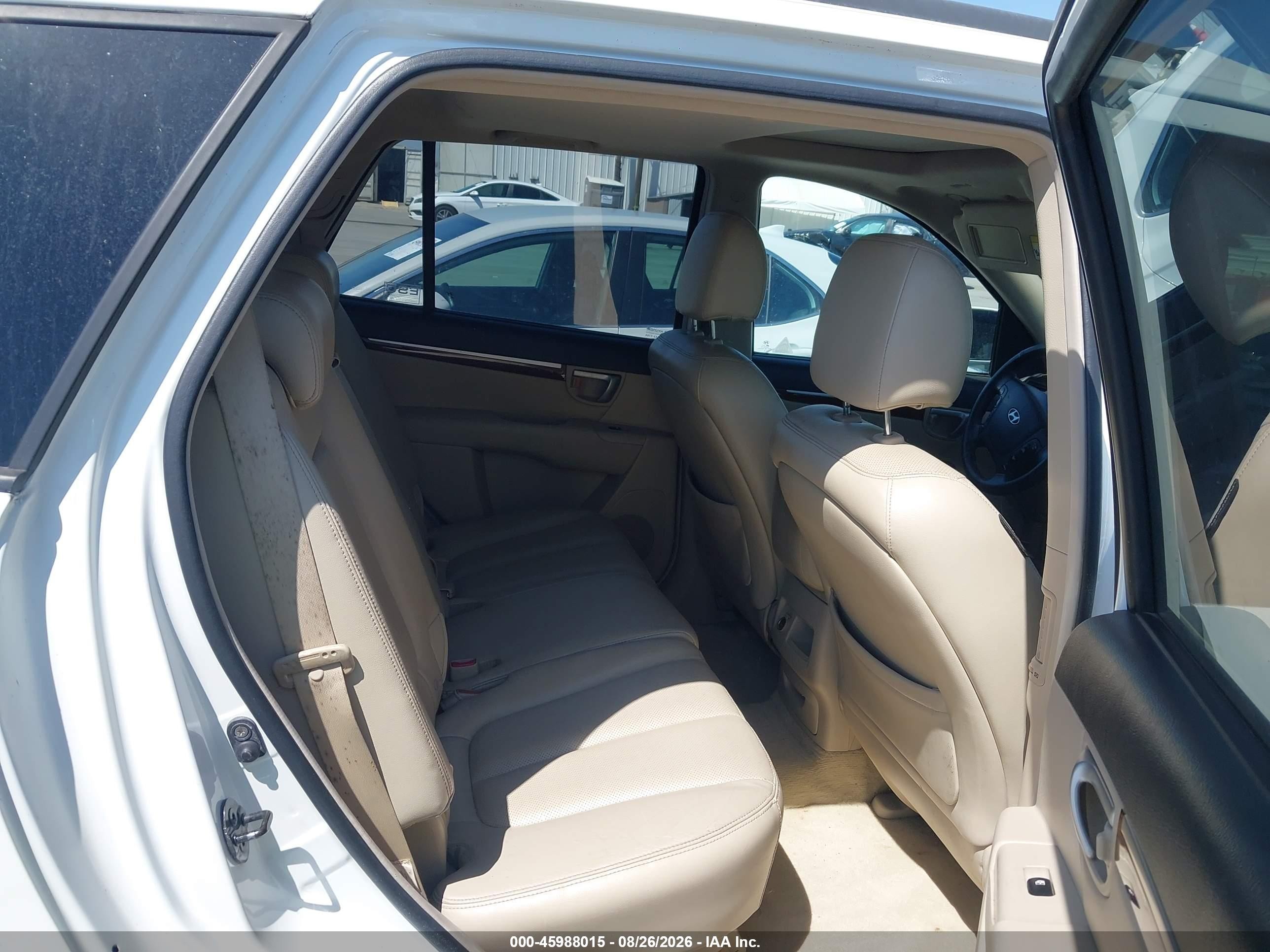 2007 Hyundai Santa Fe Limited/se Белый vin: 5NMSH13E17H004857