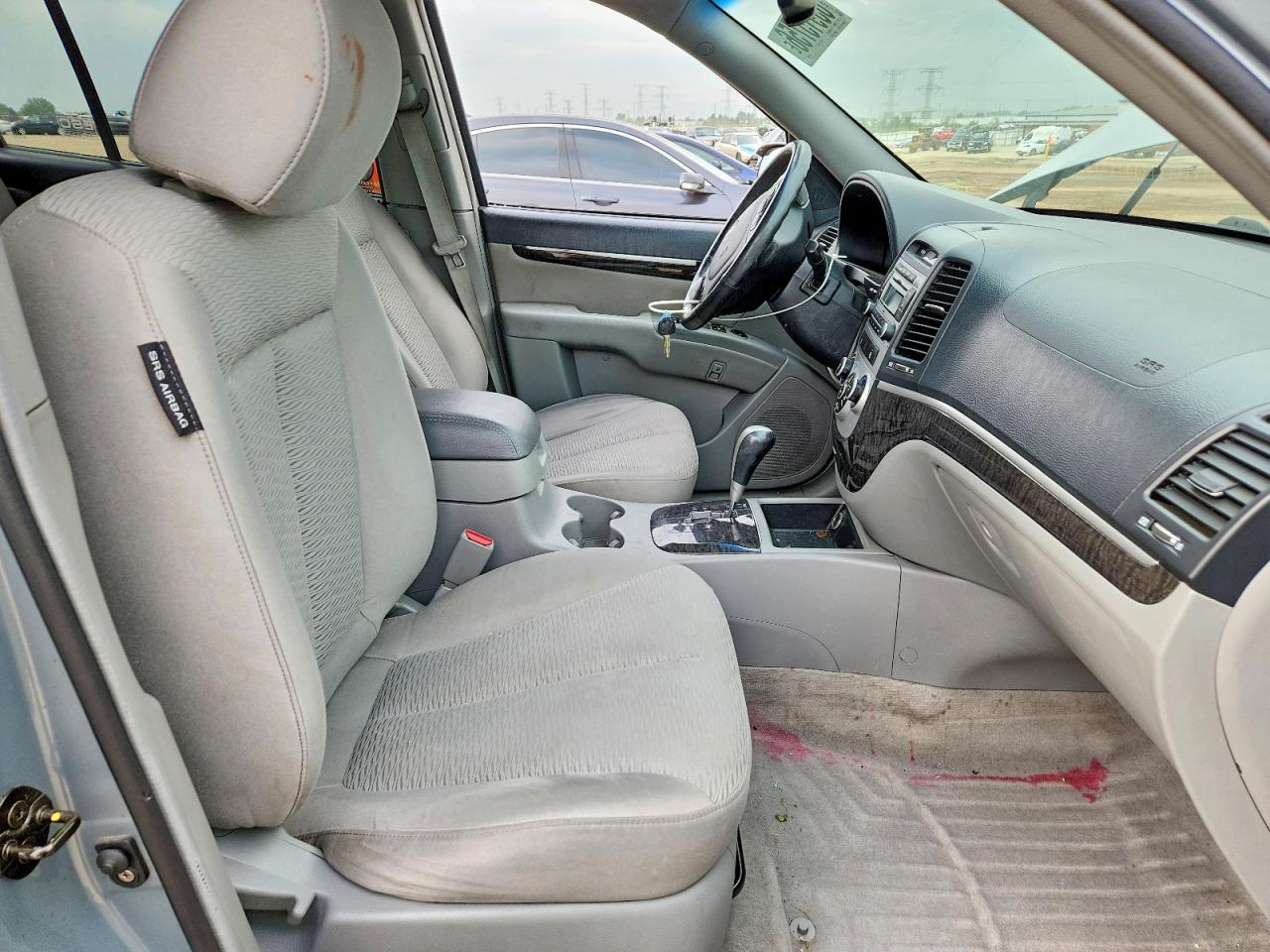 2007 Hyundai Santa Fe Se Gray vin: 5NMSH13E17H024879