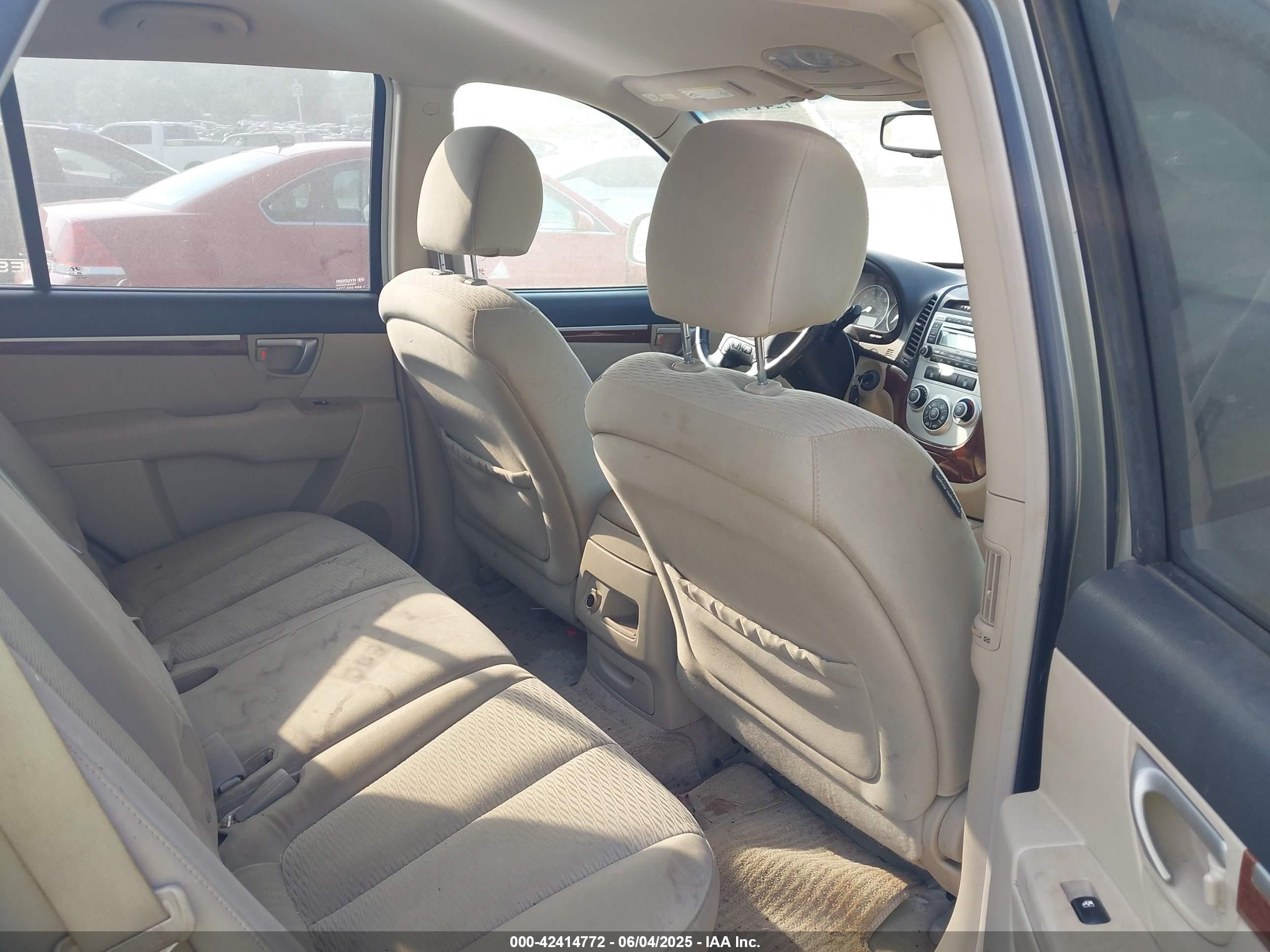 2007 Hyundai Santa Fe Limited/se Green vin: 5NMSH13E17H024915