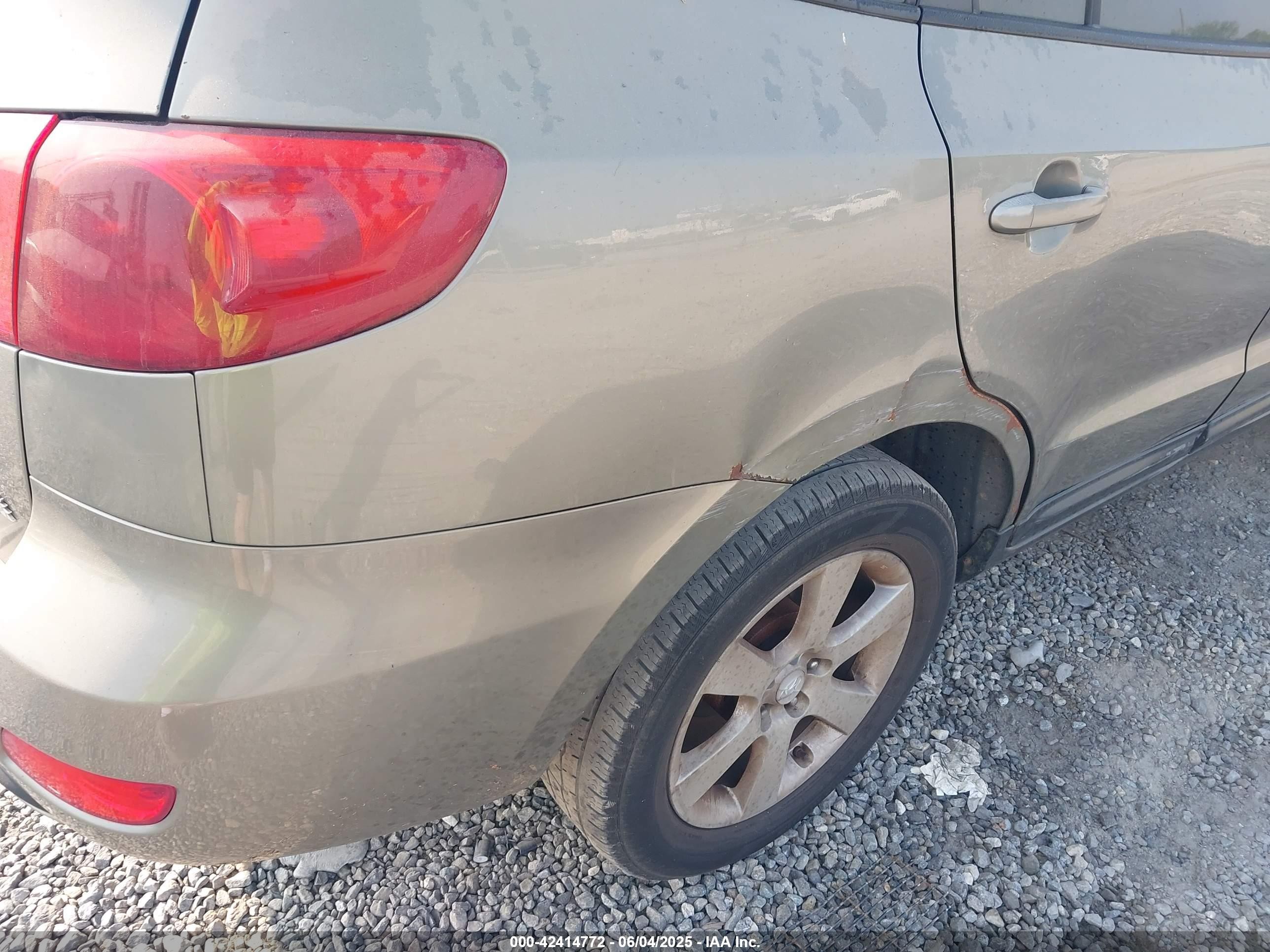 2007 Hyundai Santa Fe Limited/se Green vin: 5NMSH13E17H024915