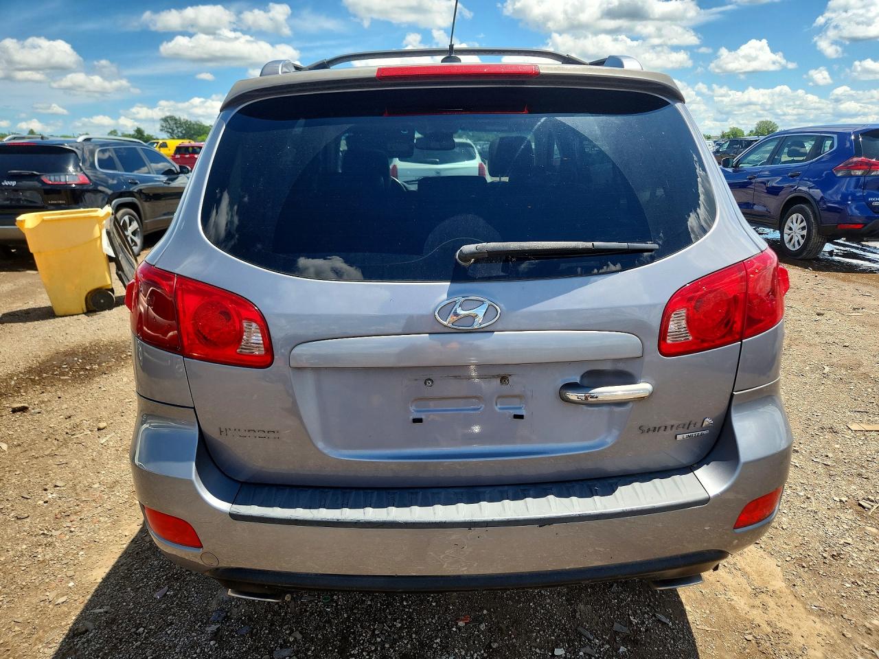 2007 Hyundai Santa Fe Se Silver vin: 5NMSH13E17H066551