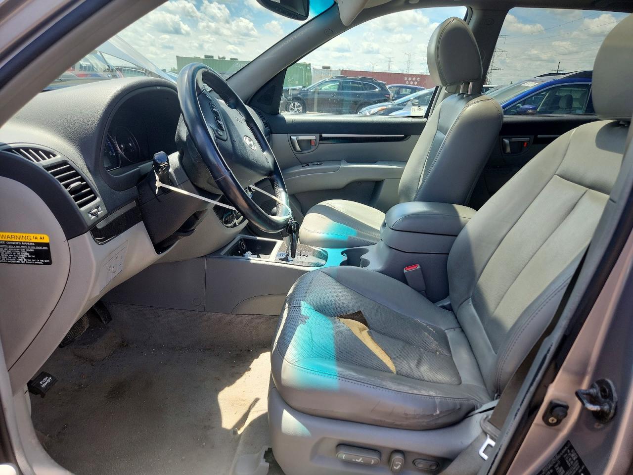2007 Hyundai Santa Fe Se Silver vin: 5NMSH13E17H066551