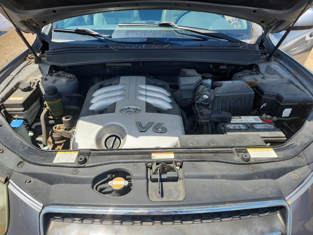 2007 Hyundai Santa Fe Se Silver vin: 5NMSH13E17H066551