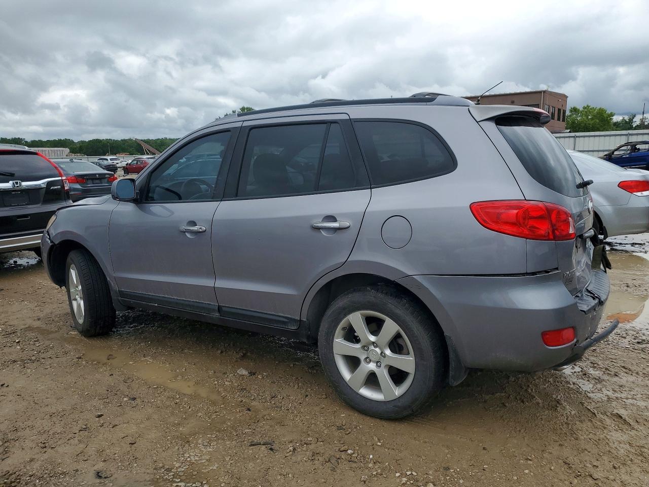 2007 Hyundai Santa Fe Se Silver vin: 5NMSH13E17H073631