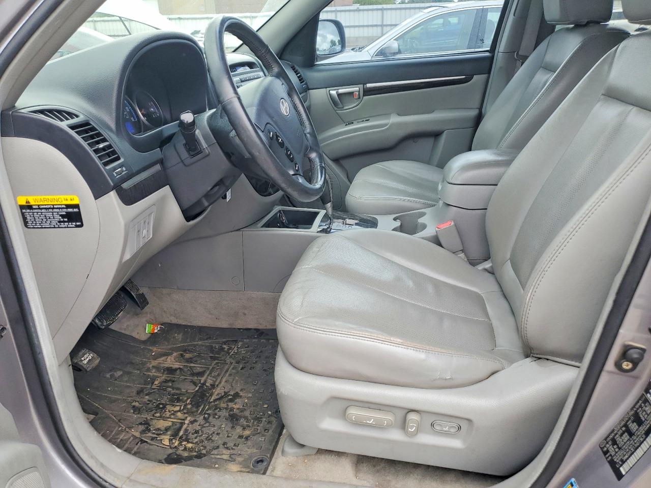 2007 Hyundai Santa Fe Se Silver vin: 5NMSH13E17H073631