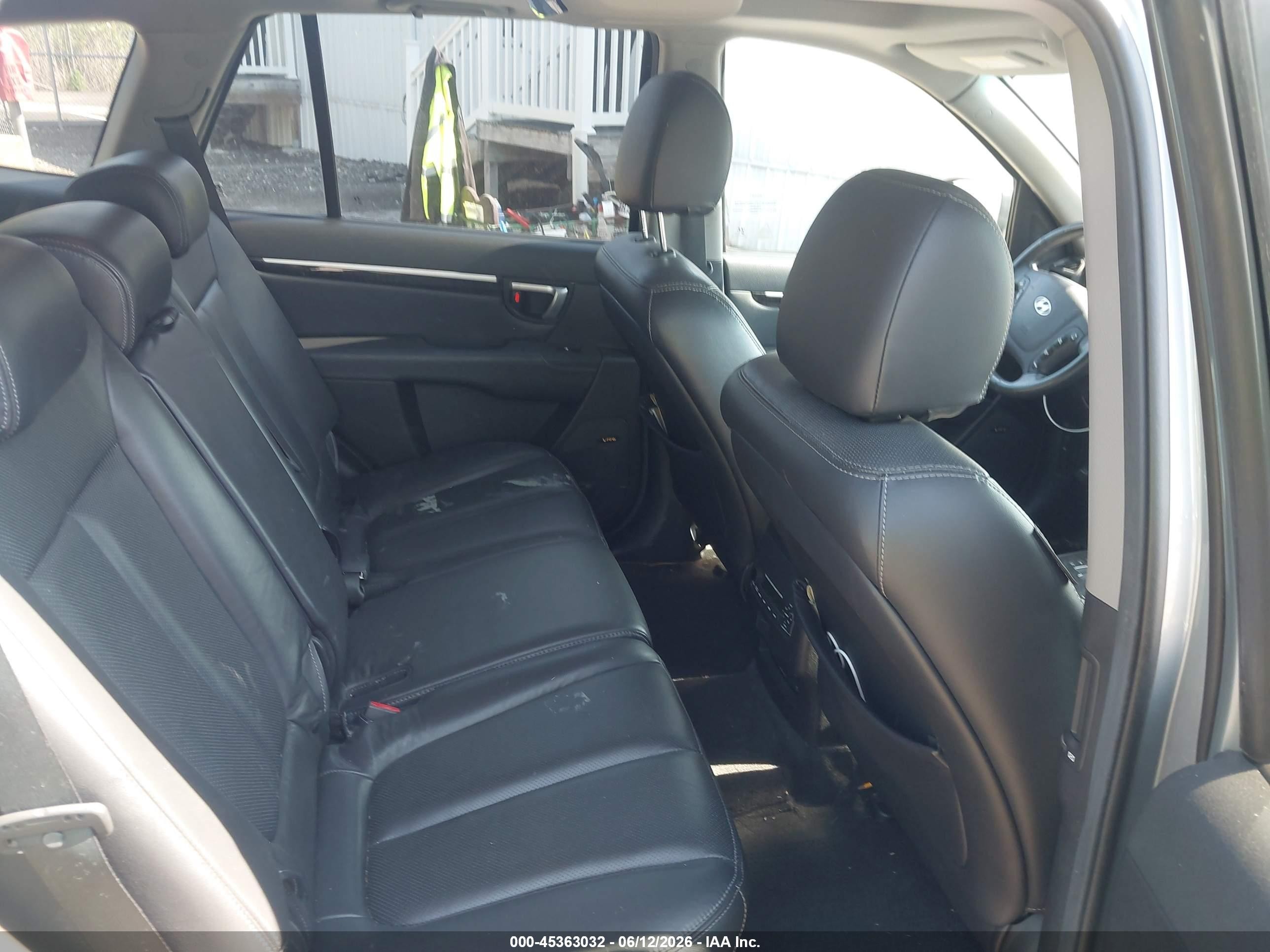 2007 Hyundai Santa Fe Limited/se Light Blue vin: 5NMSH13E17H086864