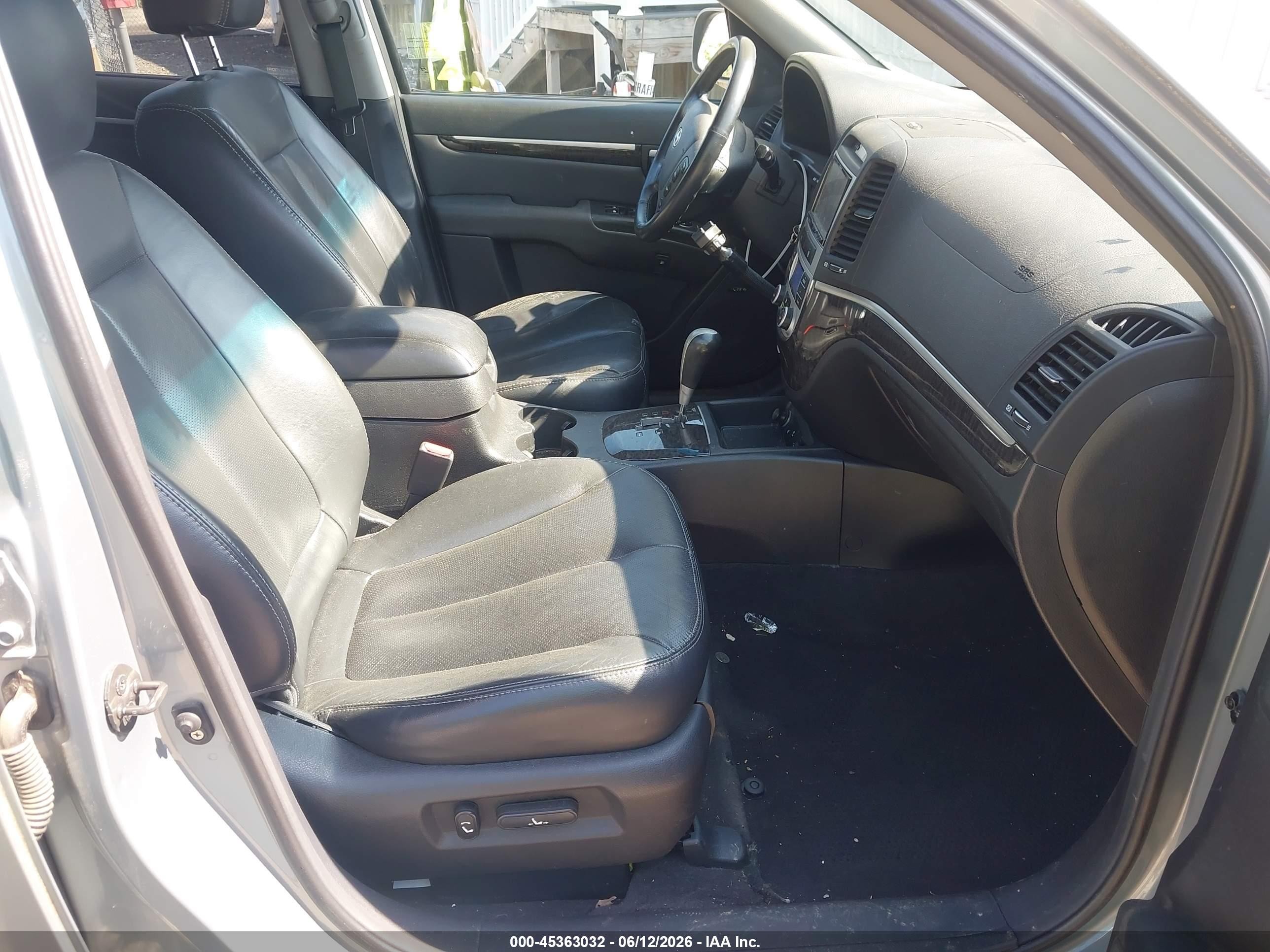 2007 Hyundai Santa Fe Limited/se Light Blue vin: 5NMSH13E17H086864