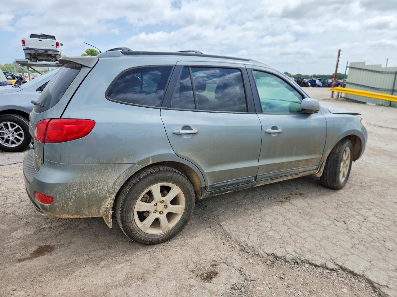 2007 Hyundai Santa Fe Se Turquoise vin: 5NMSH13E17H095922
