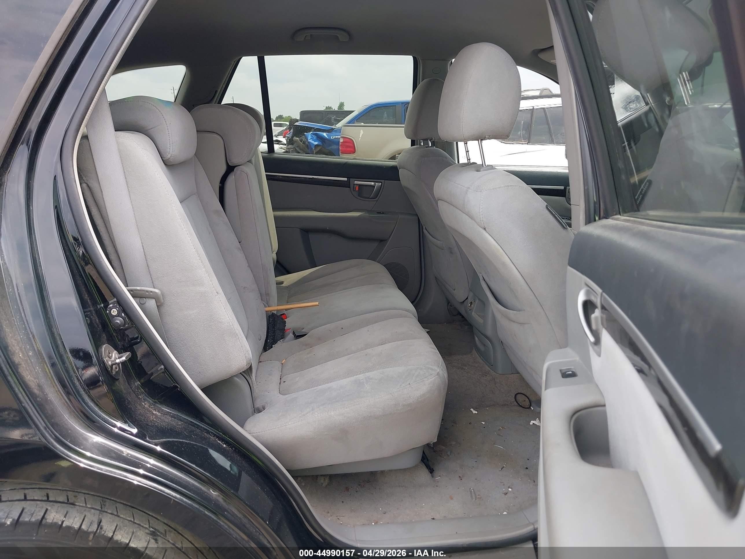 2008 Hyundai Santa Fe Limited/se Black vin: 5NMSH13E18H144442
