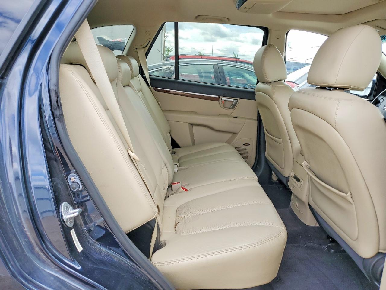 2008 Hyundai Santa Fe Se Blue vin: 5NMSH13E18H201920