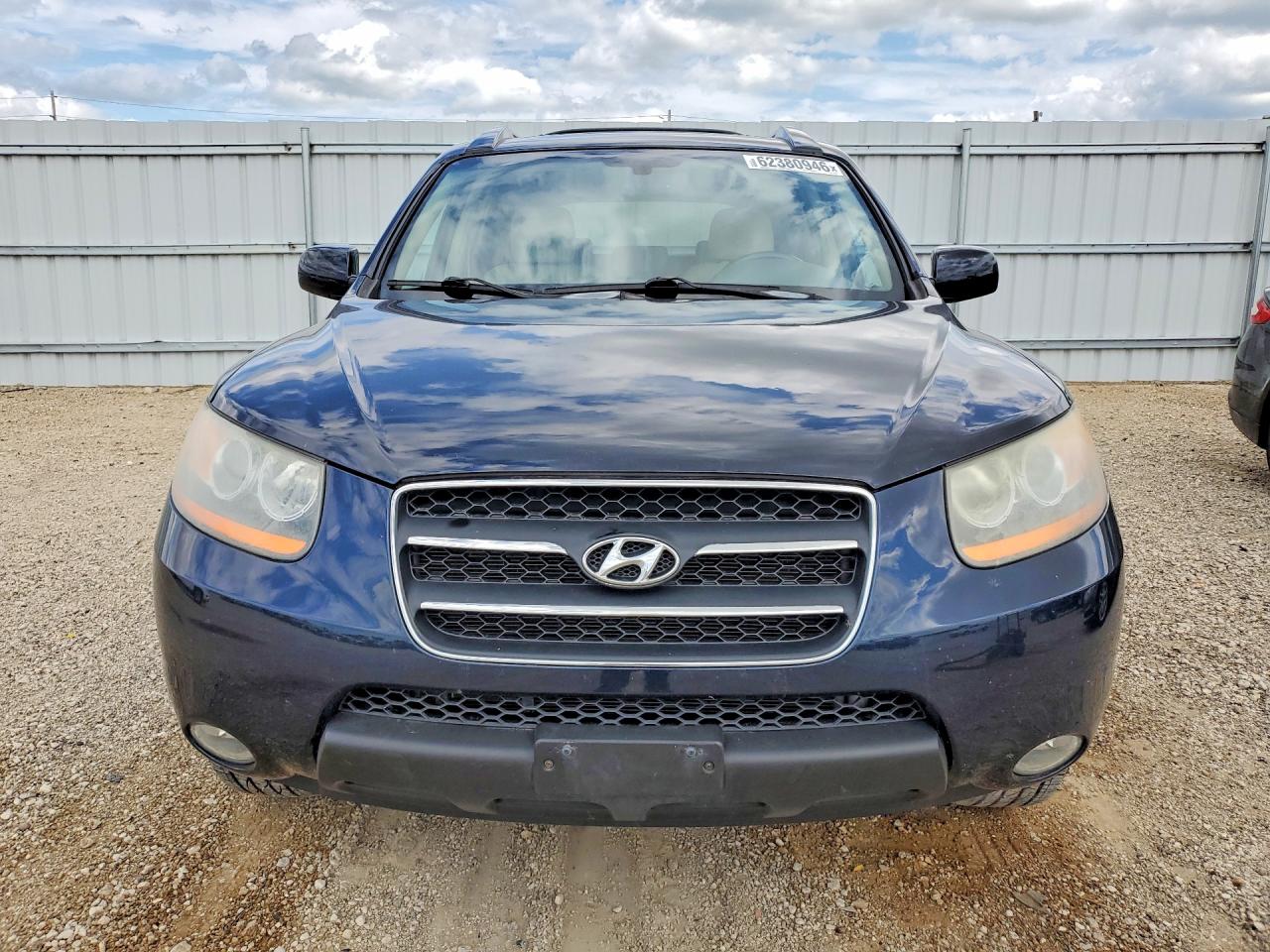 2008 Hyundai Santa Fe Se Blue vin: 5NMSH13E18H201920