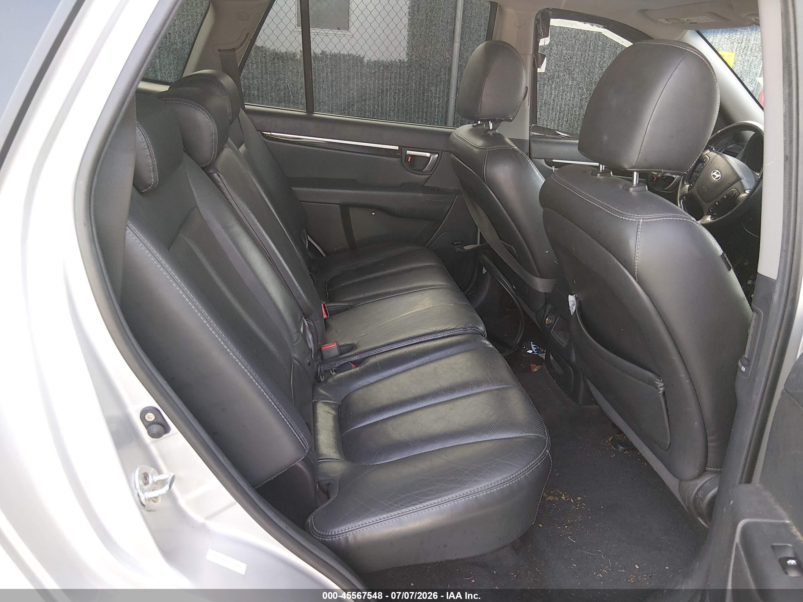 2008 Hyundai Santa Fe Limited/se Серебряный vin: 5NMSH13E18H223836