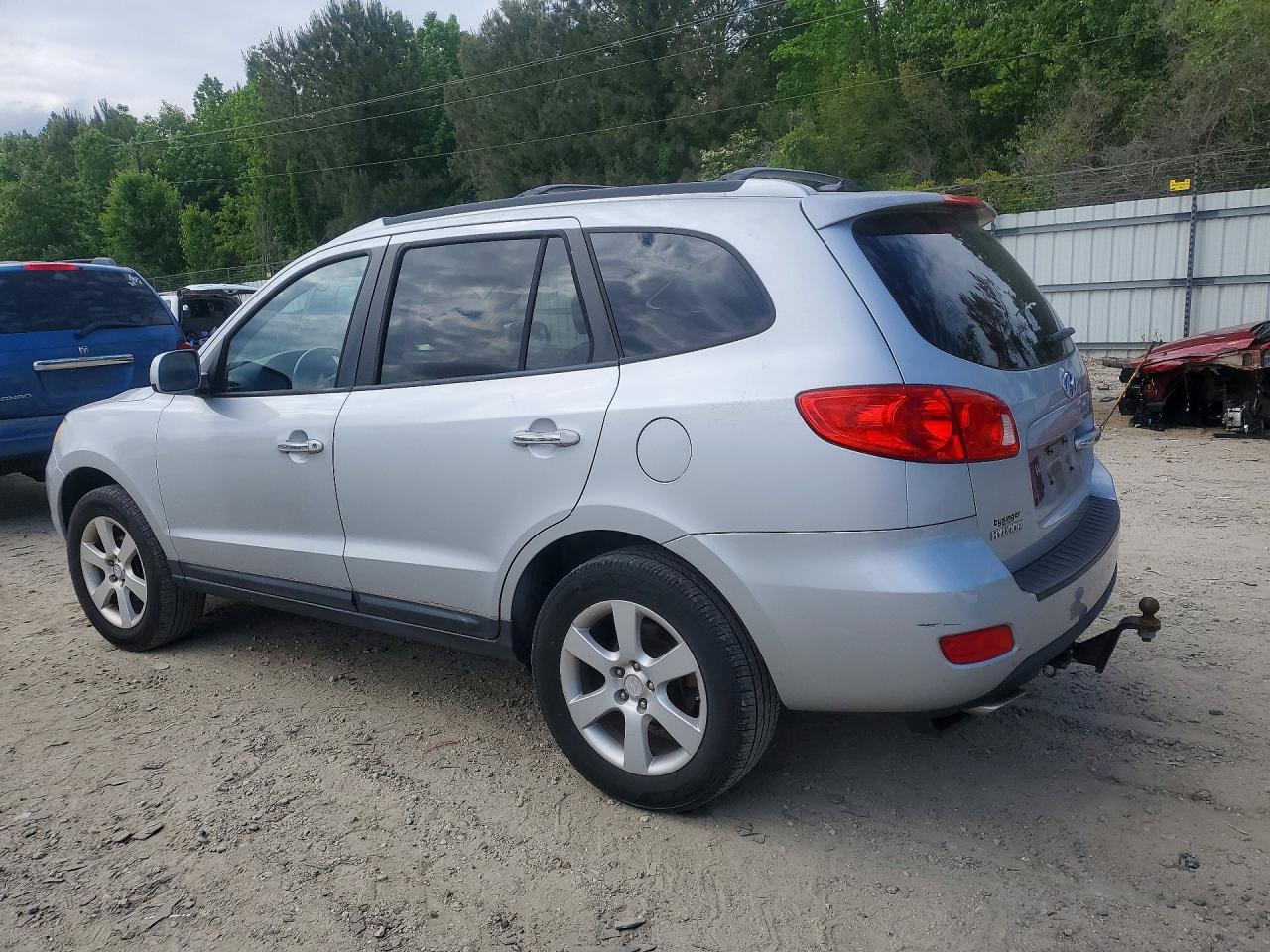 2009 Hyundai Santa Fe Limited Silver vin: 5NMSH13E19H294181