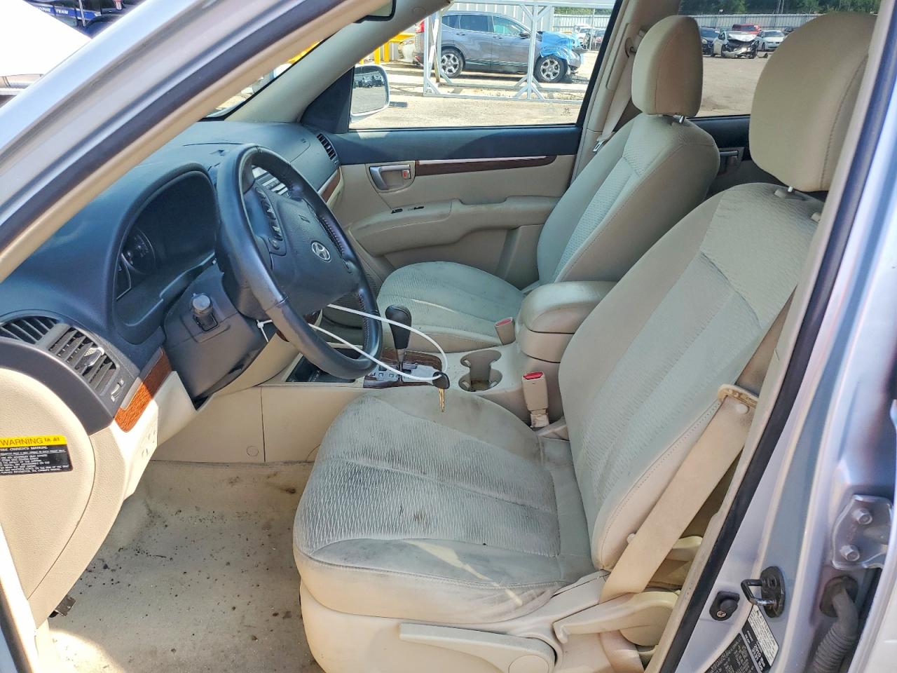 2007 Hyundai Santa Fe Se Blue vin: 5NMSH13E27H008125