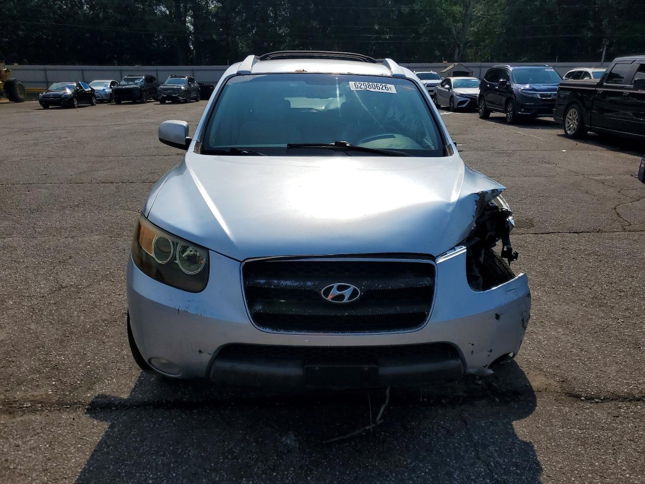 2007 Hyundai Santa Fe Se Blue vin: 5NMSH13E27H008125