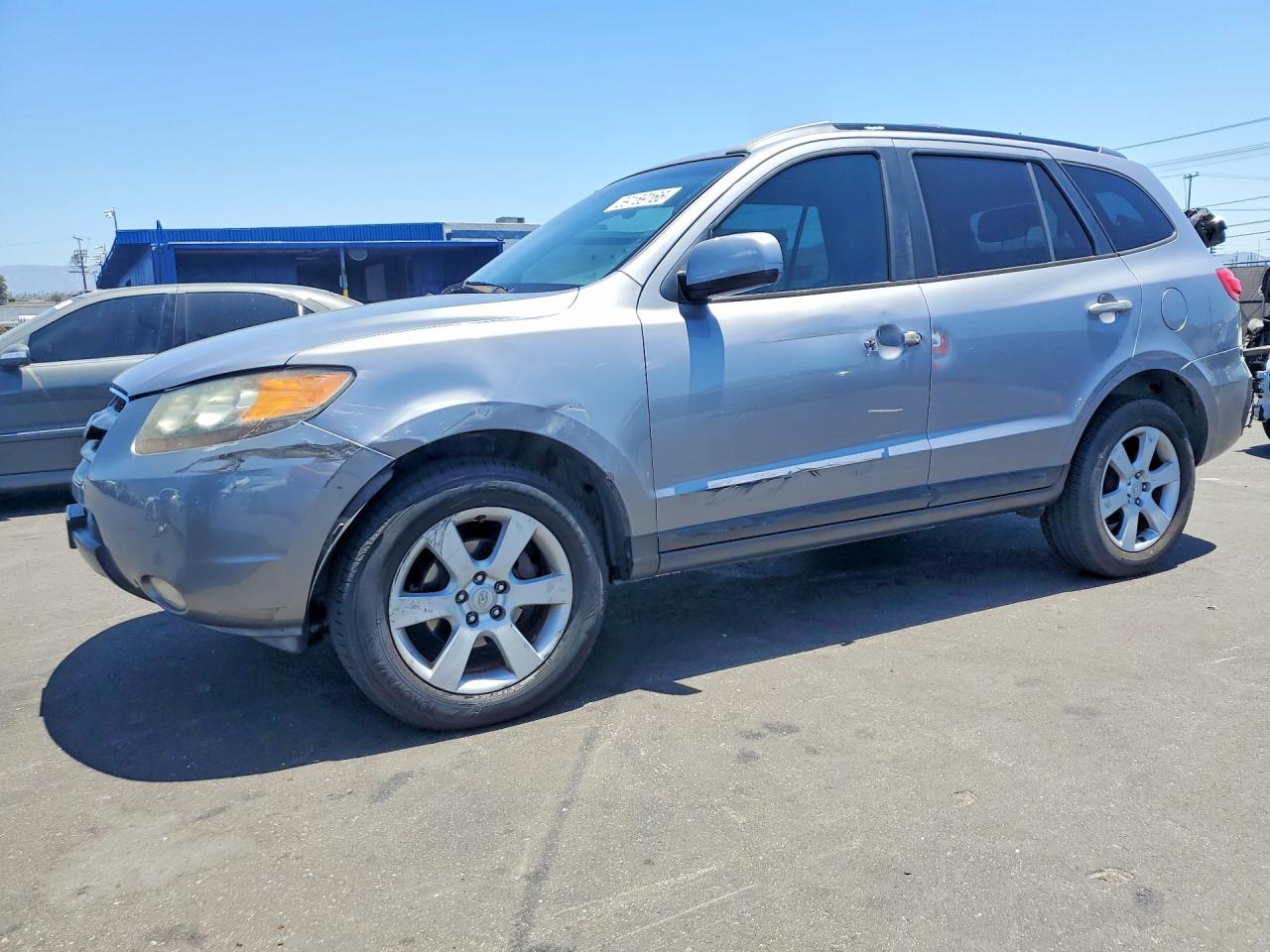 2007 Hyundai Santa Fe Se Silver vin: 5NMSH13E27H028259