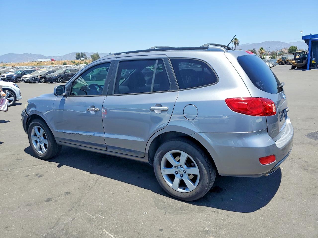 2007 Hyundai Santa Fe Se Silver vin: 5NMSH13E27H028259