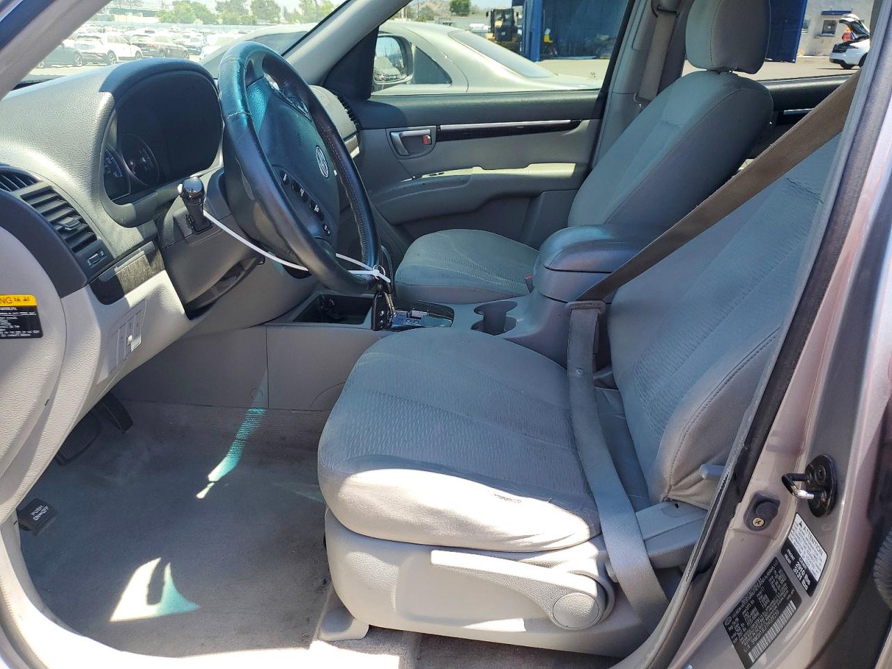 2007 Hyundai Santa Fe Se Silver vin: 5NMSH13E27H028259