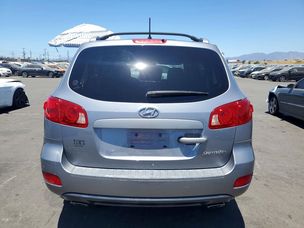 2007 Hyundai Santa Fe Se Silver vin: 5NMSH13E27H028259