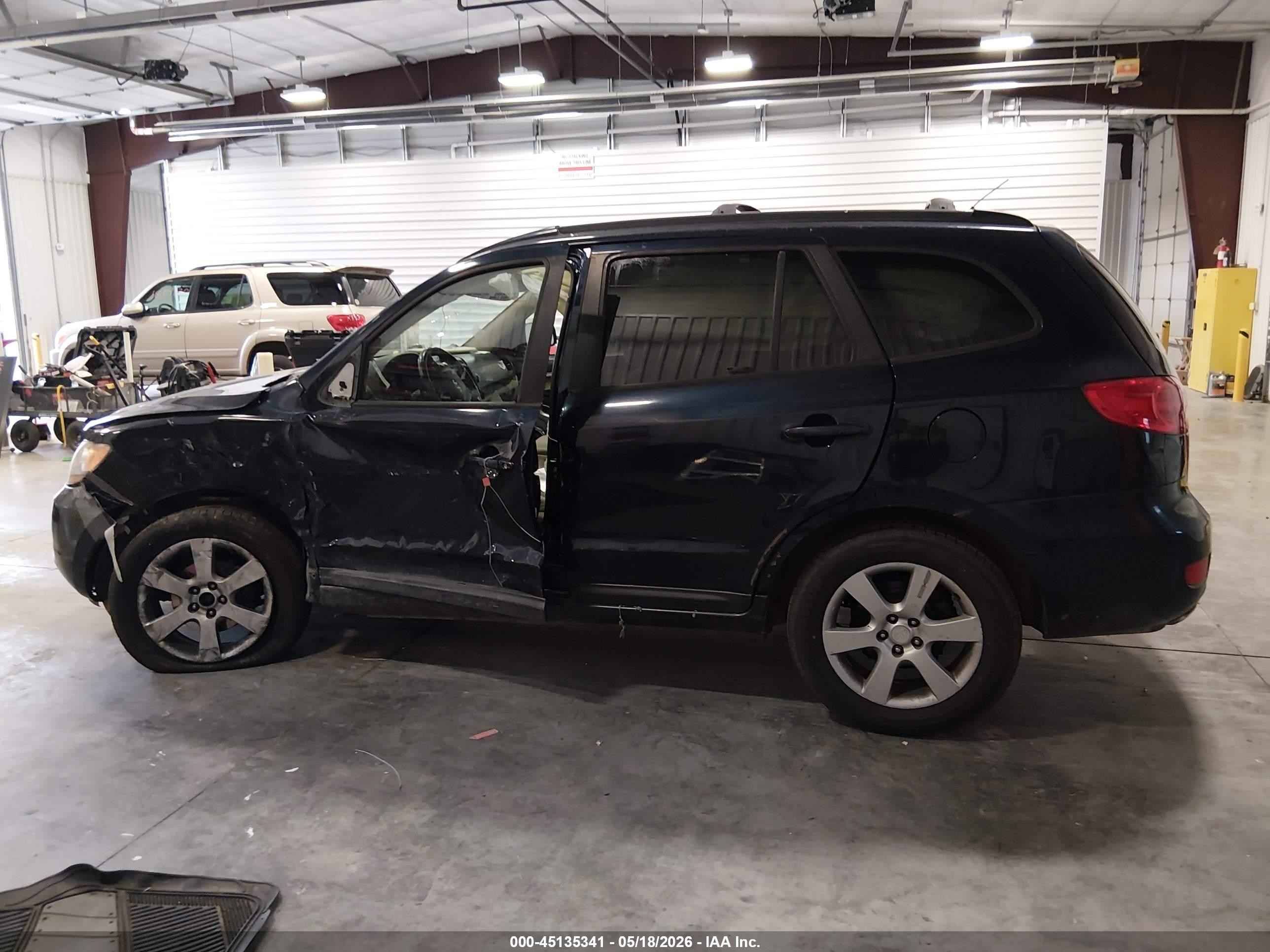2007 Hyundai Santa Fe Limited/se Dark Blue vin: 5NMSH13E27H036250