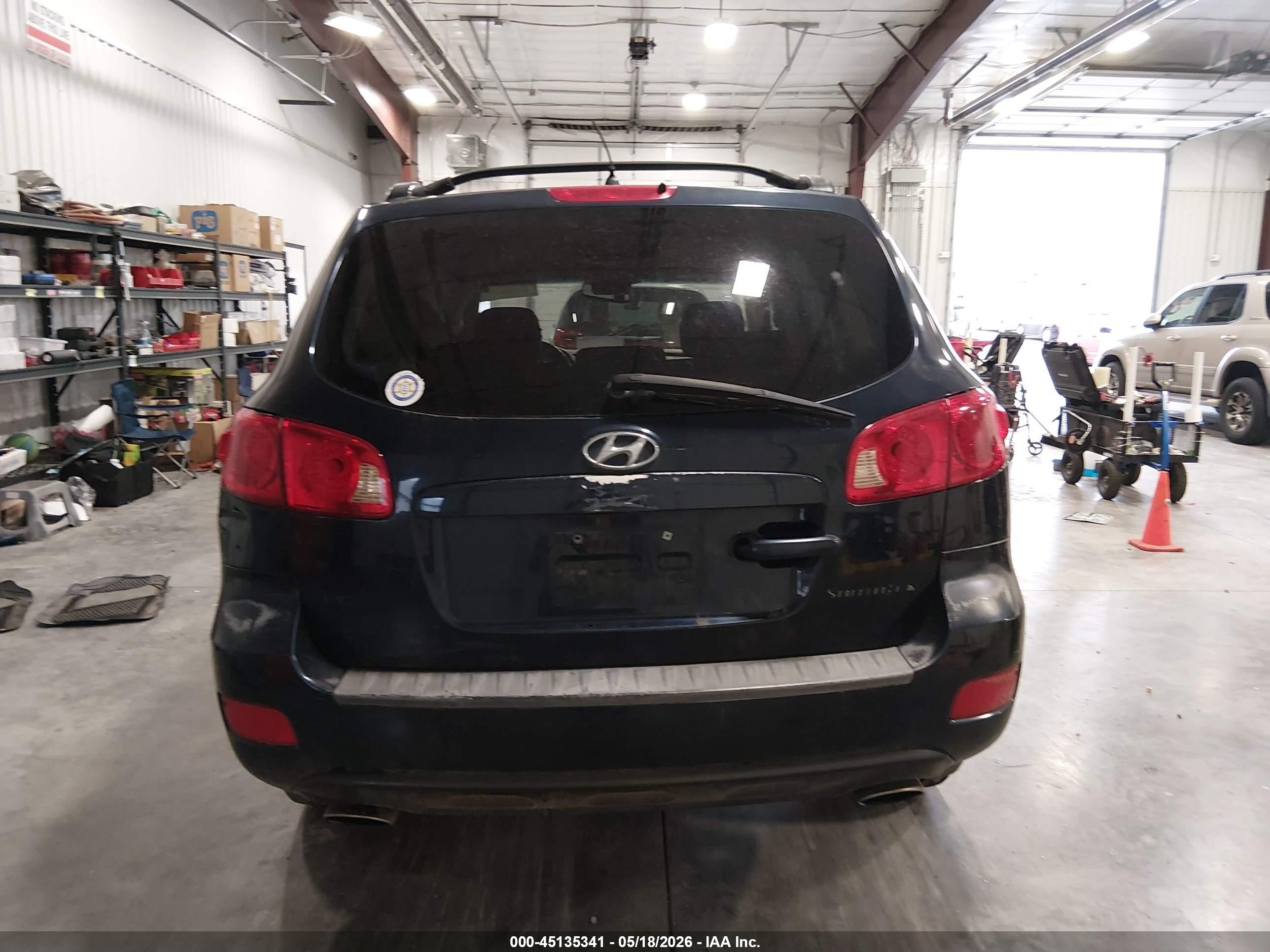 2007 Hyundai Santa Fe Limited/se Dark Blue vin: 5NMSH13E27H036250