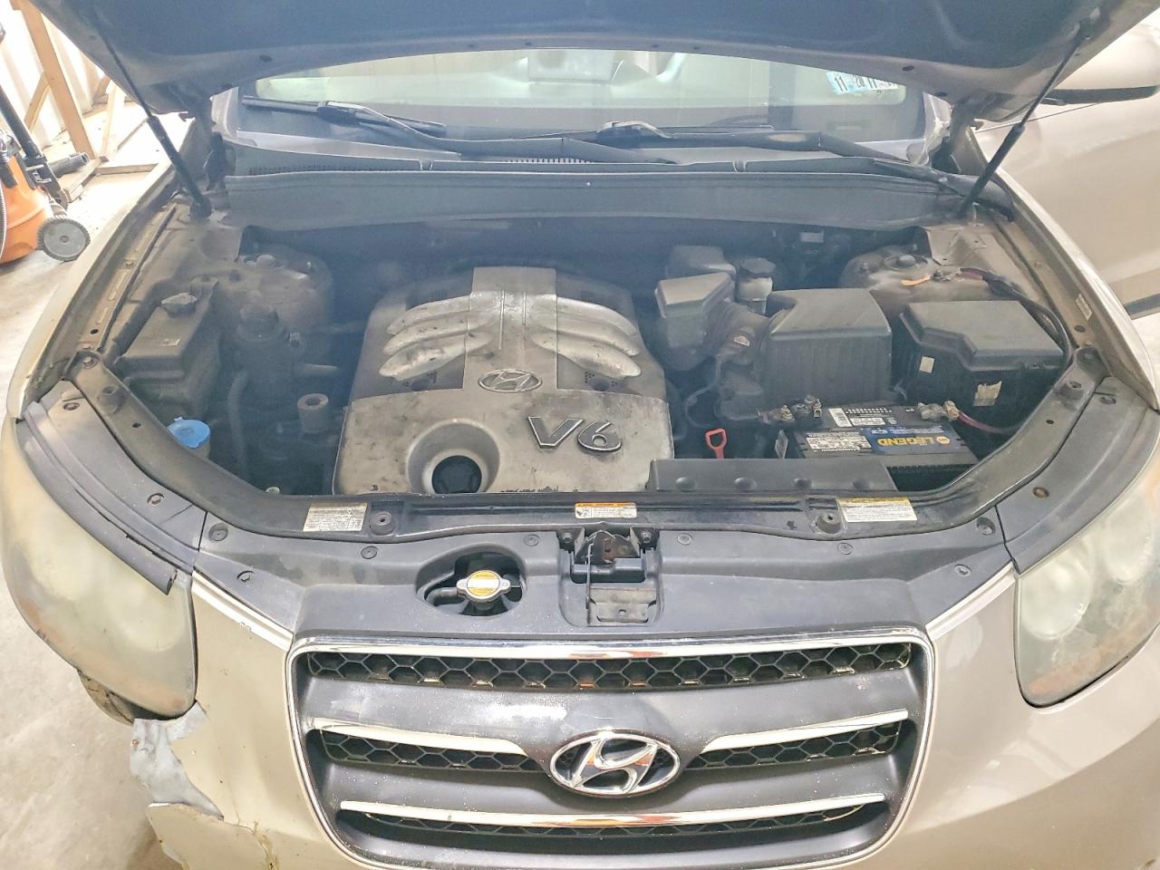 2007 Hyundai Santa Fe Beige vin: 5NMSH13E27H037916