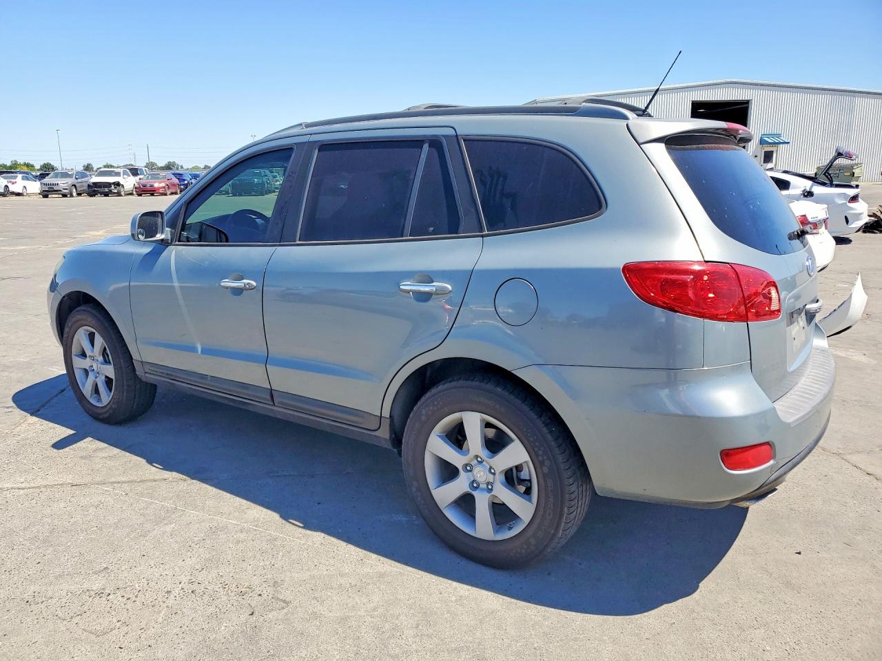 2007 Hyundai Santa Fe Se Gray vin: 5NMSH13E27H045207