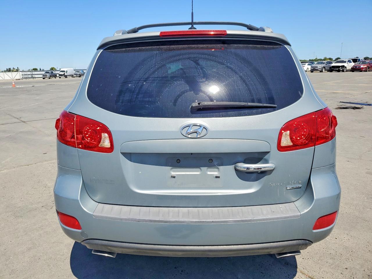 2007 Hyundai Santa Fe Se Gray vin: 5NMSH13E27H045207