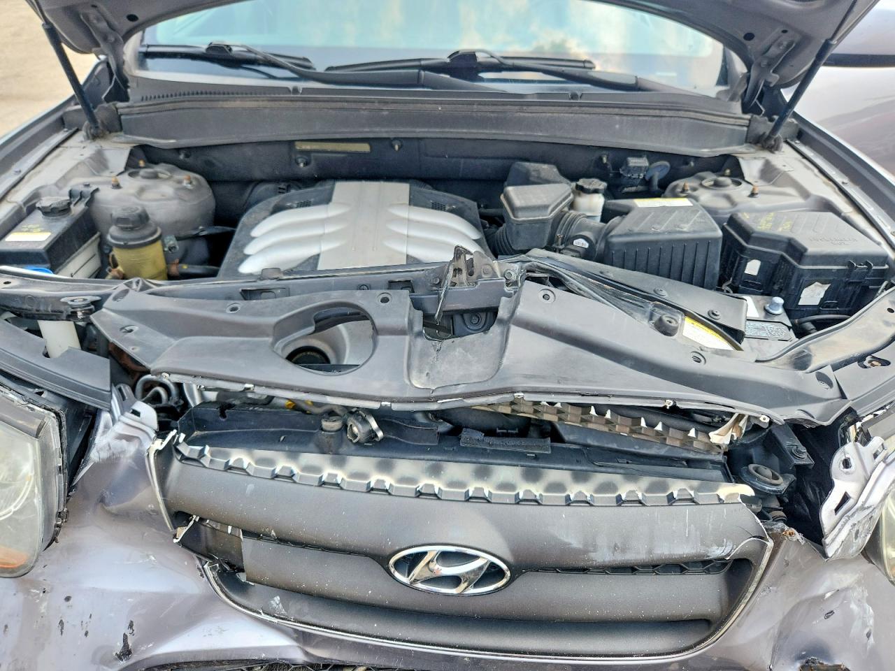 2007 Hyundai Santa Fe Se Silver vin: 5NMSH13E27H080071