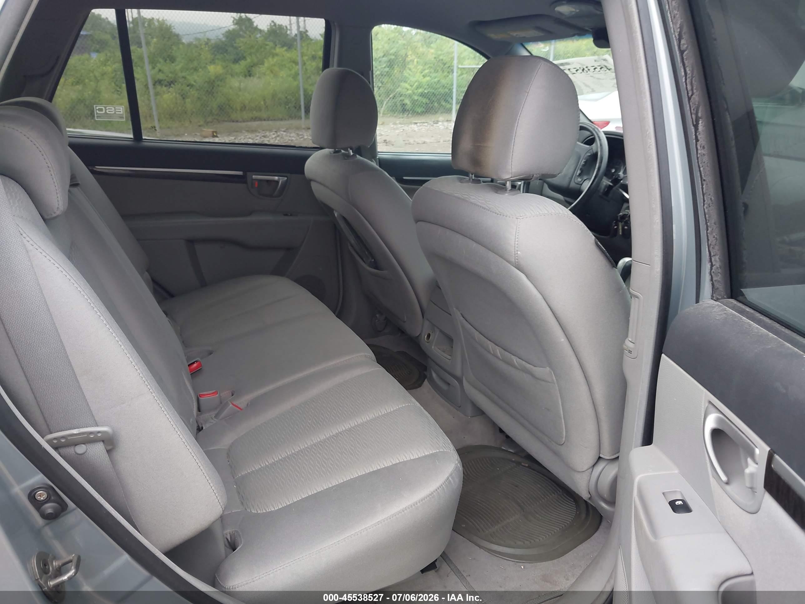 2007 Hyundai Santa Fe Limited/se Серебряный vin: 5NMSH13E27H097551