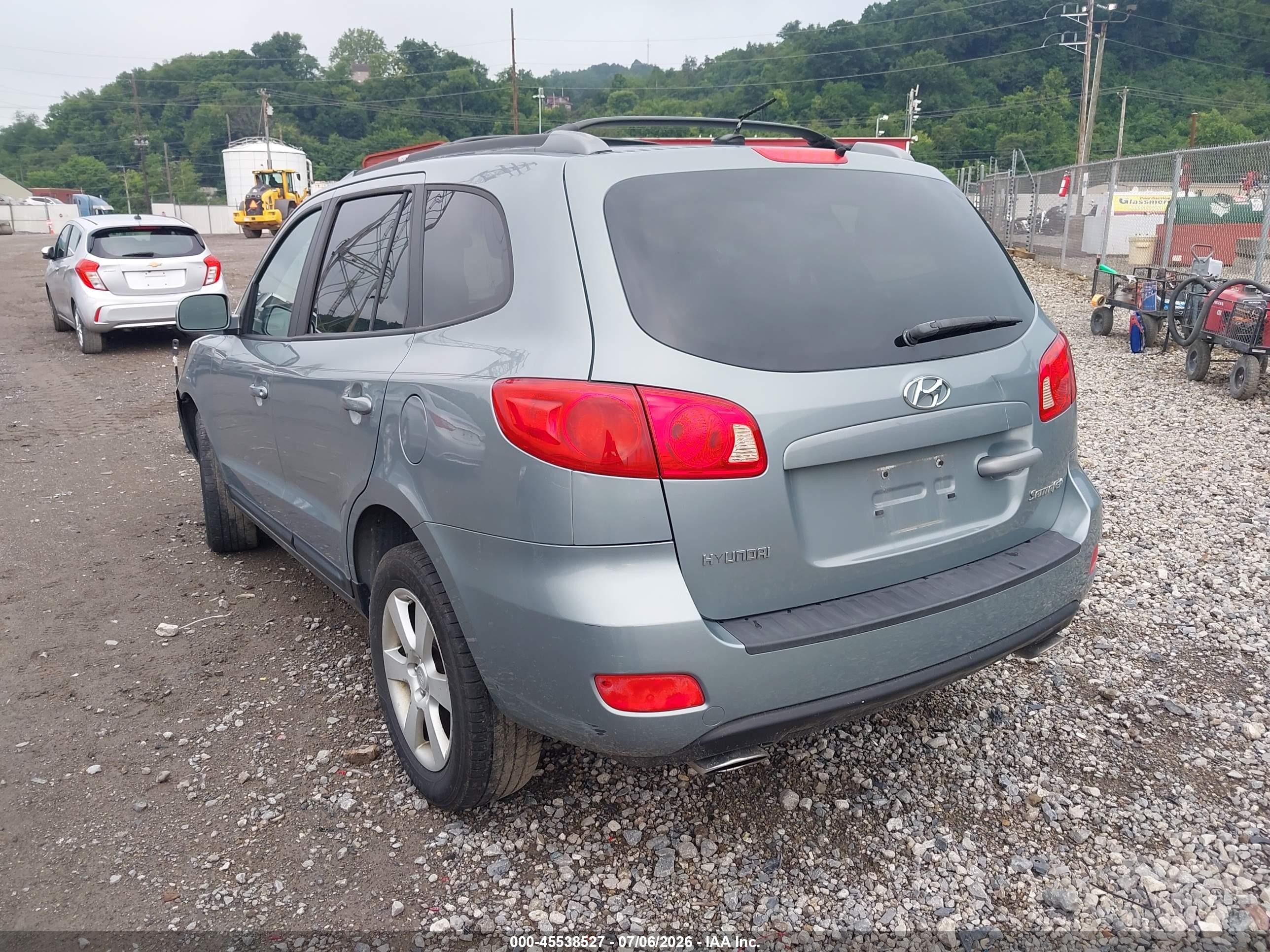 2007 Hyundai Santa Fe Limited/se Серебряный vin: 5NMSH13E27H097551