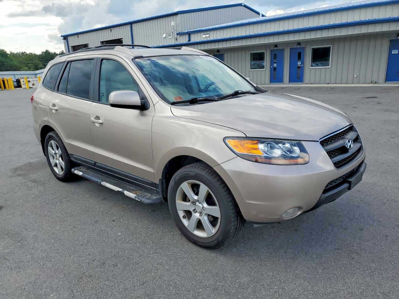 2007 Hyundai Santa Fe Se Beige vin: 5NMSH13E27H110914