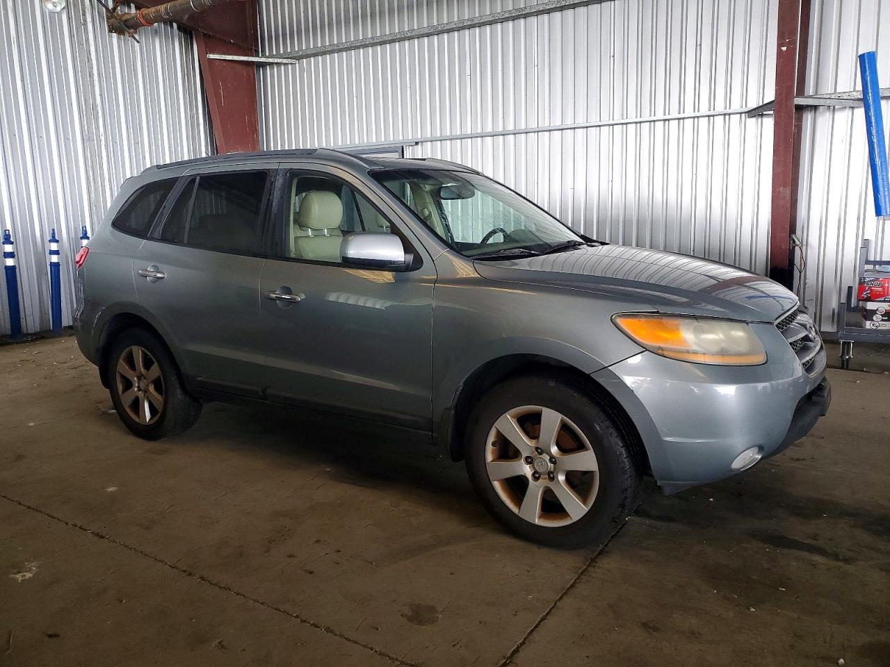 2008 Hyundai Santa Fe Se Silver vin: 5NMSH13E28H140478