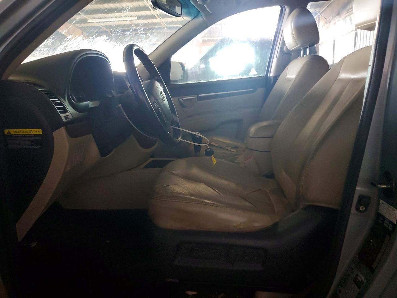 2008 Hyundai Santa Fe Se Silver vin: 5NMSH13E28H140478