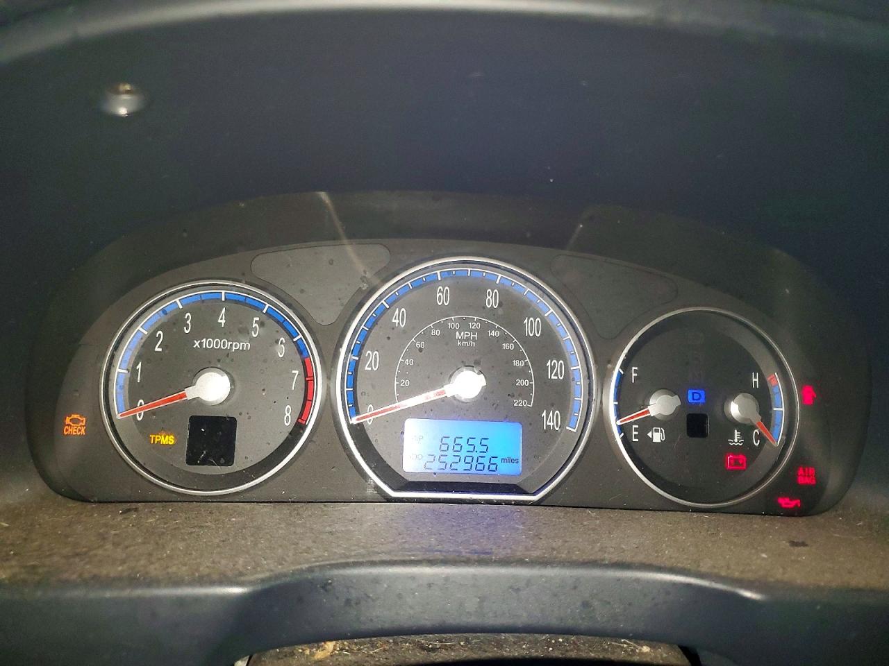 2008 Hyundai Santa Fe Se Silver vin: 5NMSH13E28H140478