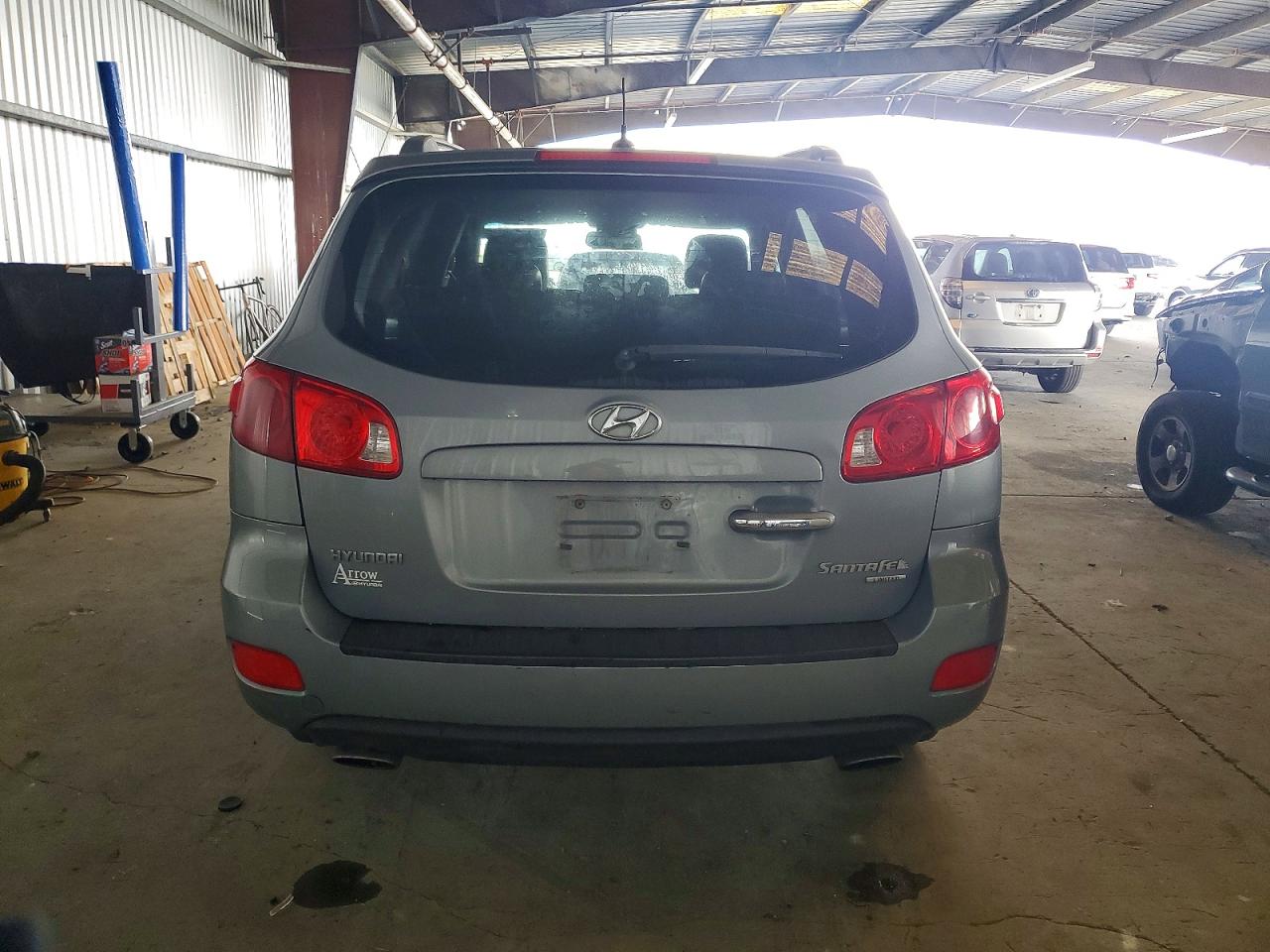 2008 Hyundai Santa Fe Se Silver vin: 5NMSH13E28H140478