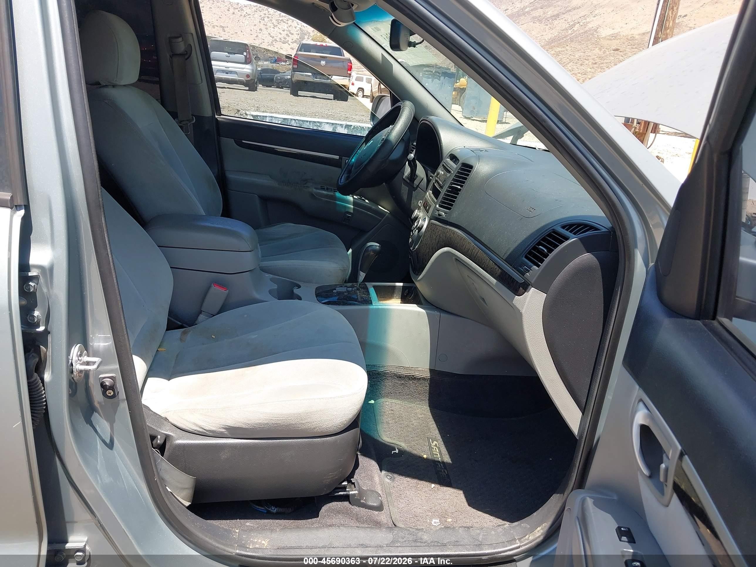 2008 Hyundai Santa Fe Limited/se Silver vin: 5NMSH13E28H191155