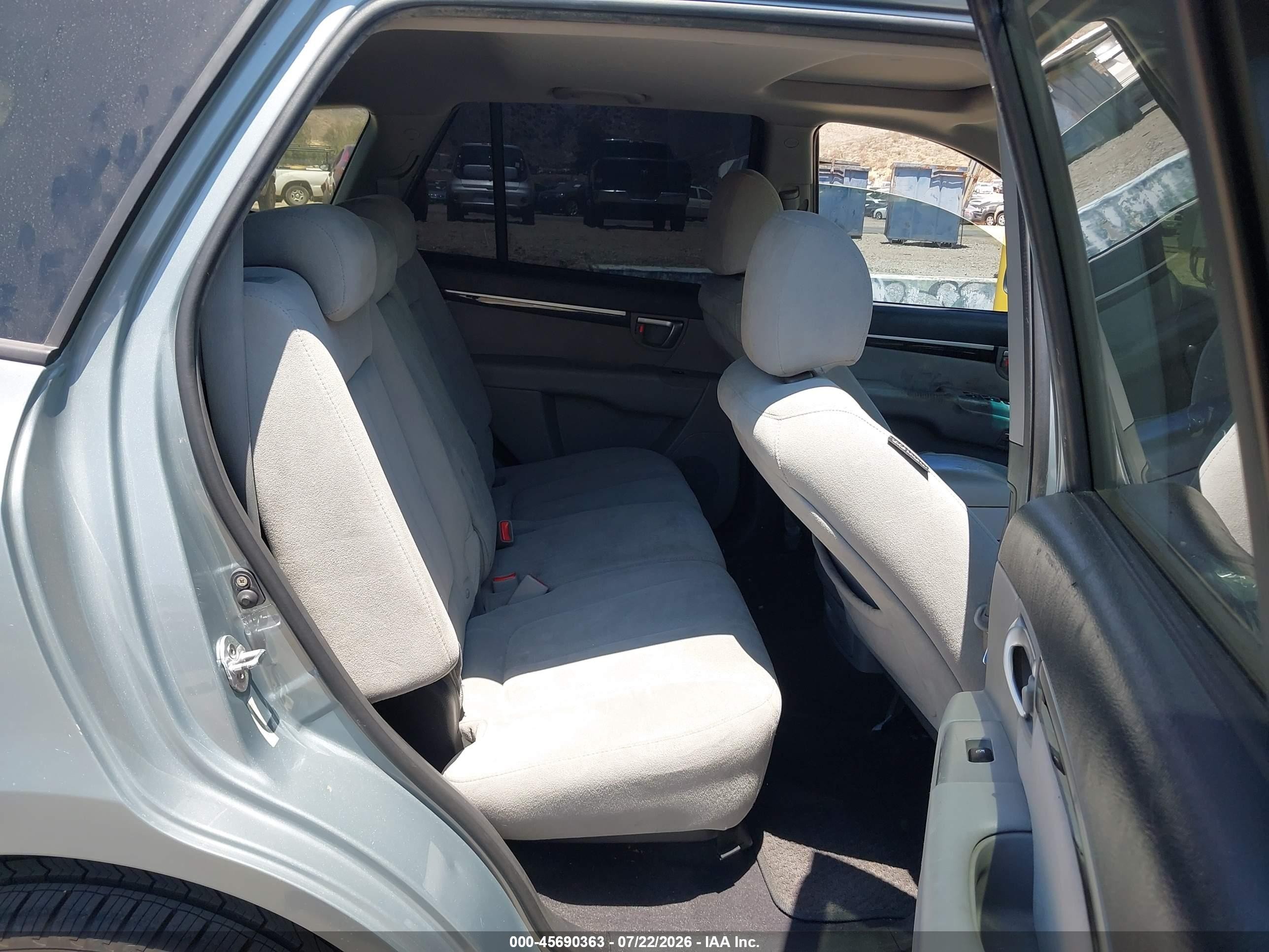 2008 Hyundai Santa Fe Limited/se Silver vin: 5NMSH13E28H191155