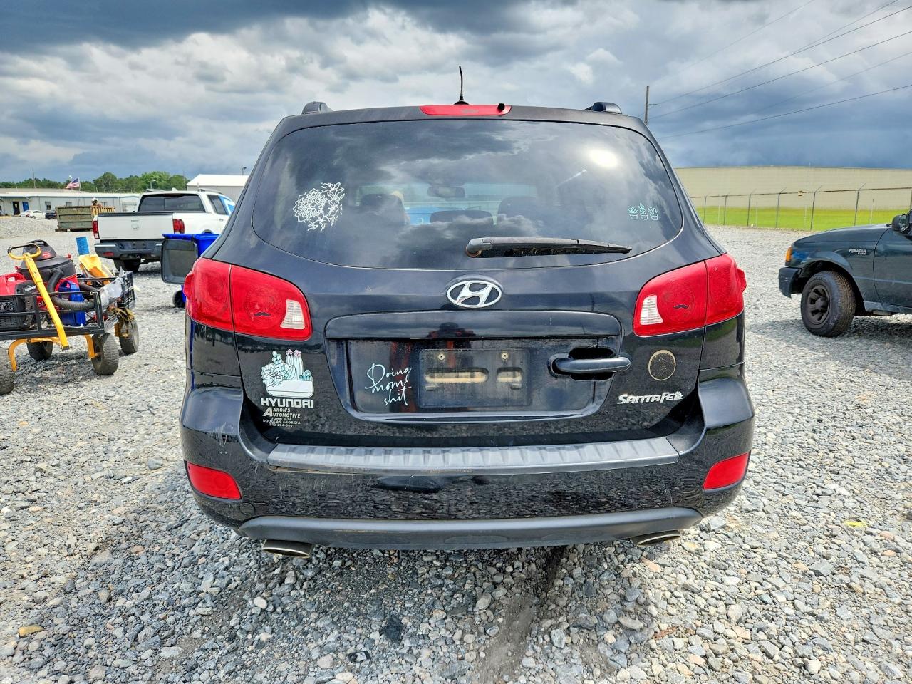2008 Hyundai Santa Fe Se Черный vin: 5NMSH13E28H208231