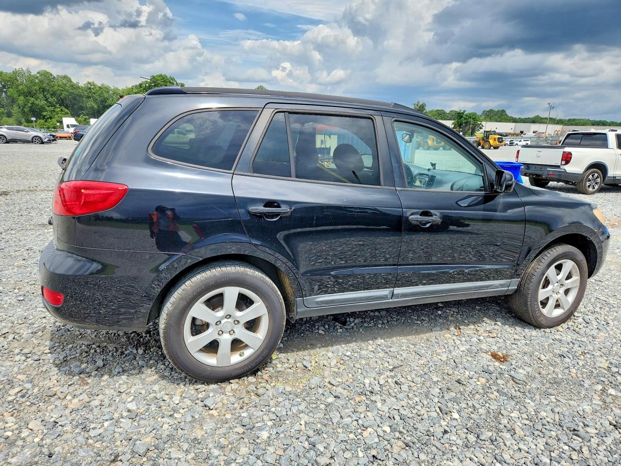 2008 Hyundai Santa Fe Se Черный vin: 5NMSH13E28H208231
