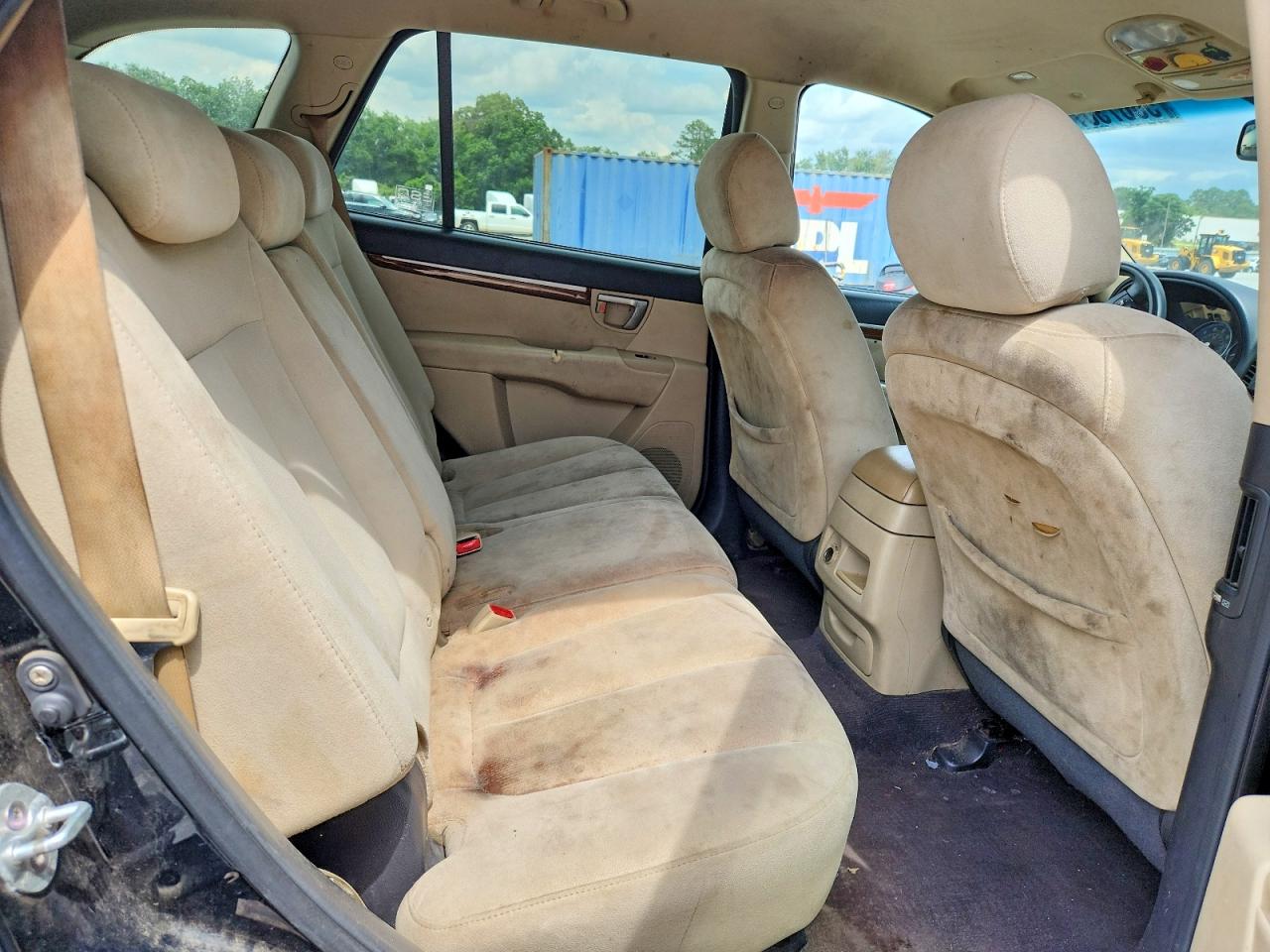 2008 Hyundai Santa Fe Se Черный vin: 5NMSH13E28H208231